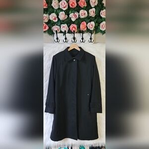 Jones New York Classic Onxy Trench Coat